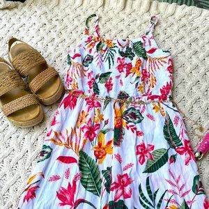Girls Tropical Jumpsuit